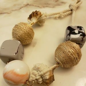 Free People Beachy Shell Necklace